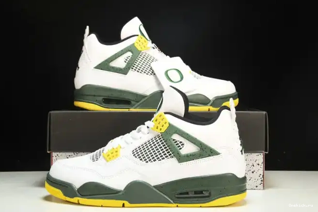 One Kick 257-255275 Oregon Ducks Jordan Retro 4 Duckman 0618
